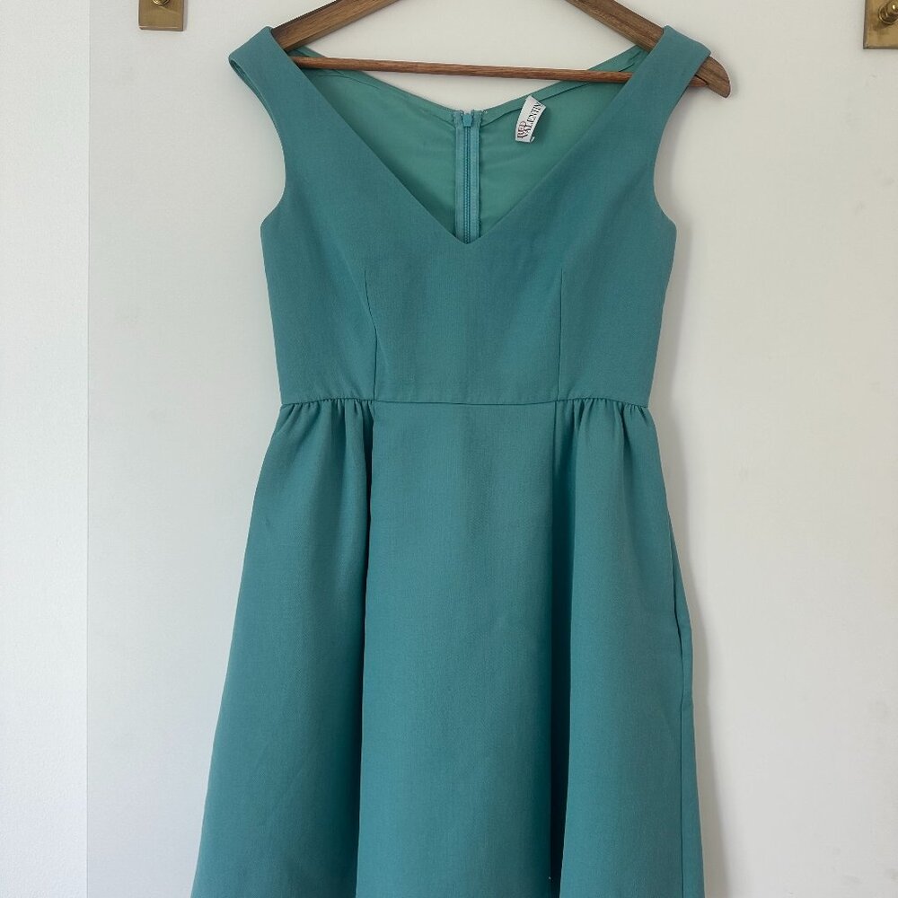 Red Valentino Turquoise Dress Size 40